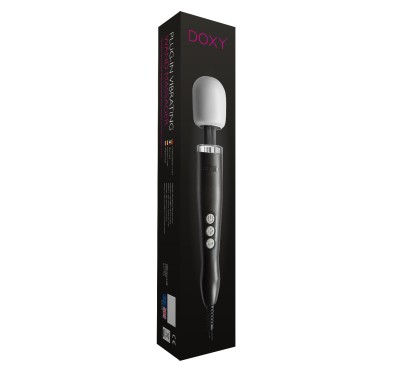 Stymulator-DOXY MASSAGER BLACK